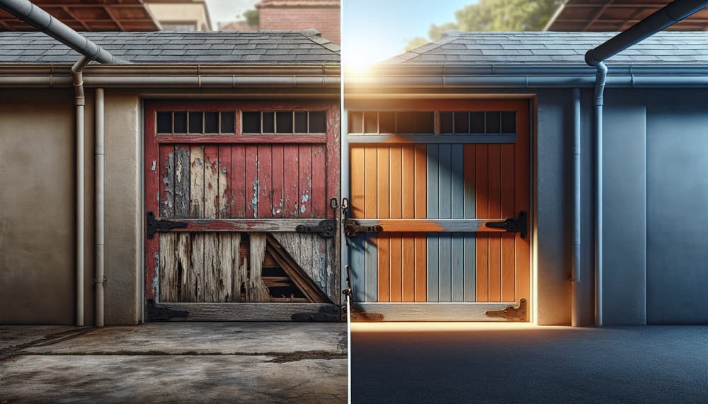 Garage door work in Somers