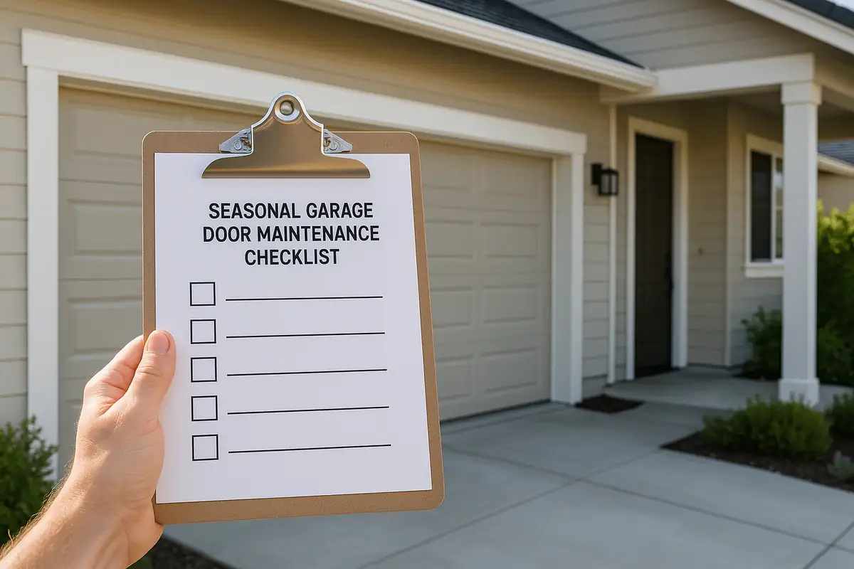 Essential Seasonal Garage Door Maintenance Checklist for Somers, CT Homeowners