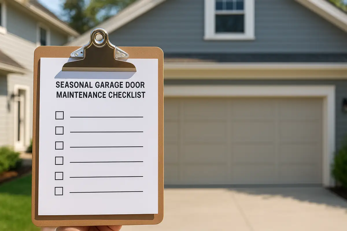 Seasonal Garage Door Maintenance Checklist for Somers, CT - R & A Garage Door Repair