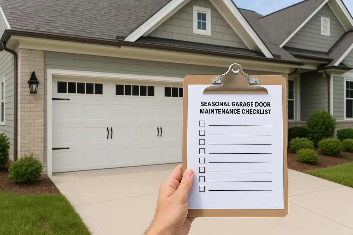 Seasonal Garage Door Maintenance Checklist for Somers, CT Homeowners