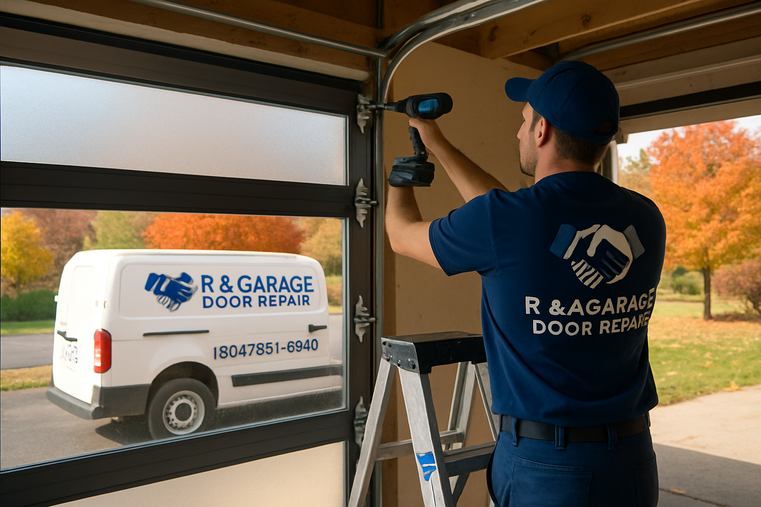 Garage Door Panel Replacement in Mileoak Corner