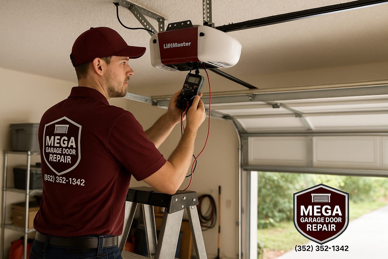 Garage Door Opener Repair in Somers