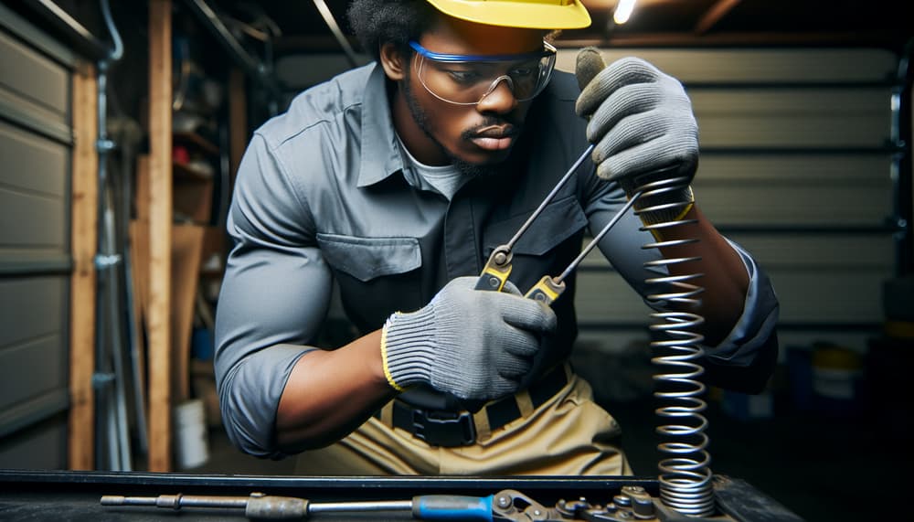 Our professional garage door panel replacement process