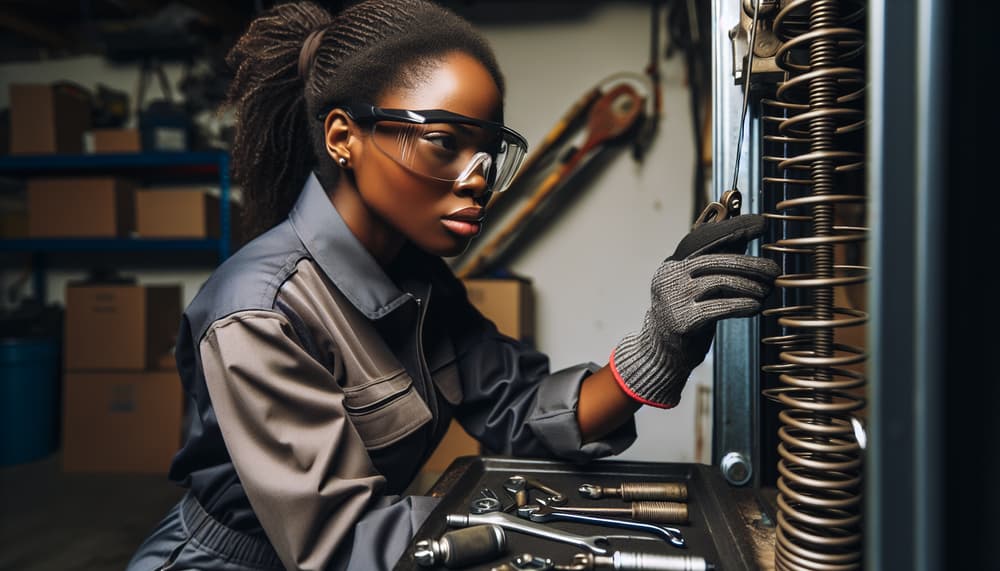 Our professional emergency garage door repair process